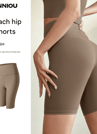 High - Waisted Women's Quick Dry Yoga Shorts - Sidiou Group