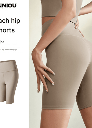 High - Waisted Women's Quick Dry Yoga Shorts - Sidiou Group