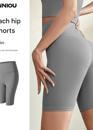 High - Waisted Women's Quick Dry Yoga Shorts - Sidiou Group
