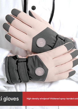 high density windproof ski gloves