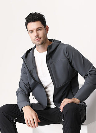 Hooded Sports Jacket - Sidiou Group