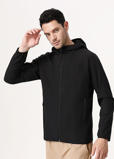 Hooded Sports Jacket - Sidiou Group