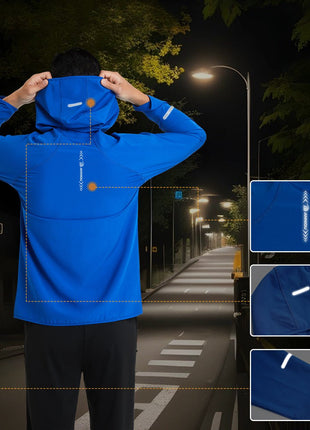 Hooded Sun Protection Windbreaker - Sidiou Group