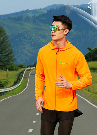 Hooded Sun Protection Windbreaker - Sidiou Group