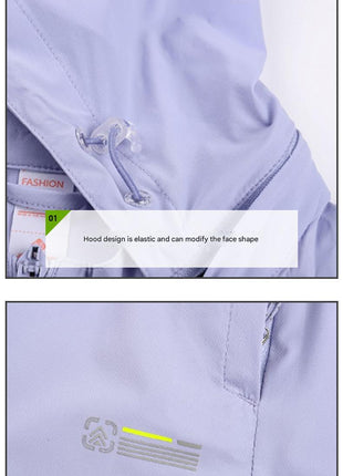 Hooded UV UPF100+Sun Protection Jacket - Sidiou Group
