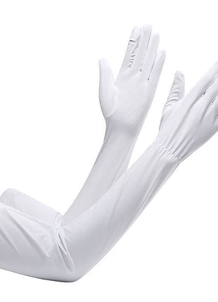 Ice Silk UV Protection Long Sleeve Golf Gloves - Sidiou Group