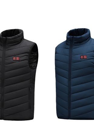 Insulated Heated Puffer Vest - Sidiou Group