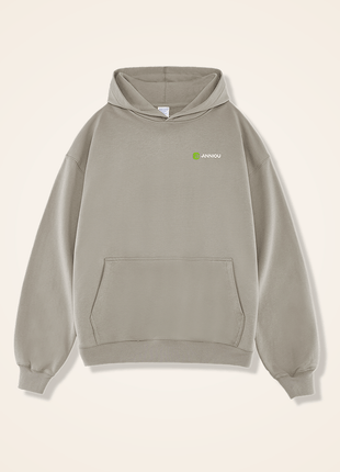 khaki heavyweight french terry hoodie