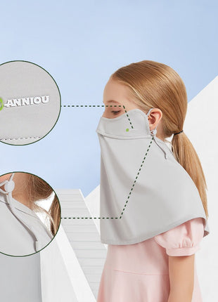 Kids Antibacterial Sun Protection UV Face Mask - Sidiou Group