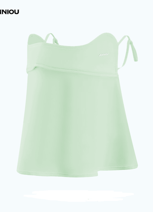 Light Green Anniou UPF 50+ Anti UV Dust Face Cover 