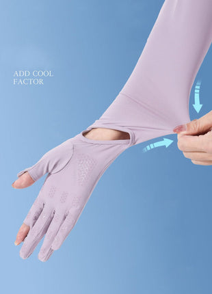 Long UV Protection Touch Screen Gloves - Sidiou Group