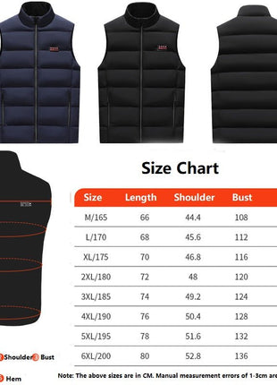 Men and Women's 23/26 Area Smart Heated Vest - Sidiou Group