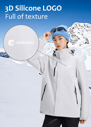 Men and Women's 3 - in - 1 Removable Outdoor Jacket - Sidiou Group