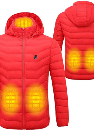 Men and Women's Heated Duck Down Jacket - Sidiou Group