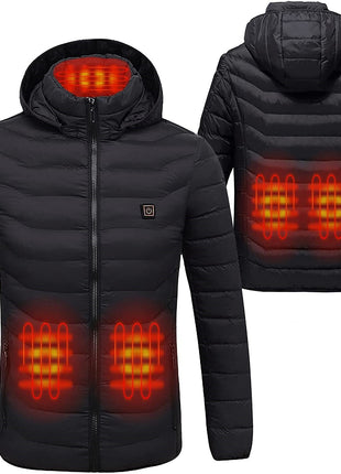 Men and Women's Heated Duck Down Jacket - Sidiou Group