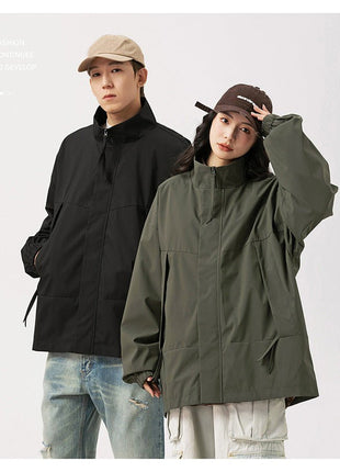 Men and Women's Waterproof Windbreaker - Sidiou Group