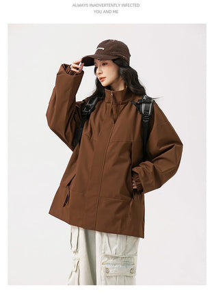 Men and Women's Waterproof Windbreaker - Sidiou Group