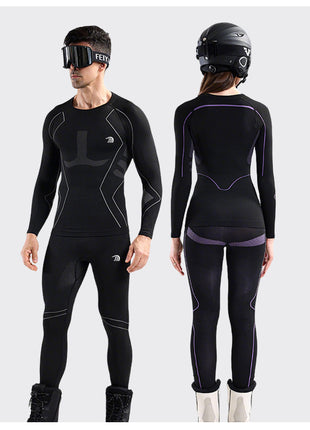 men and womens thermal ski base layer outfits
