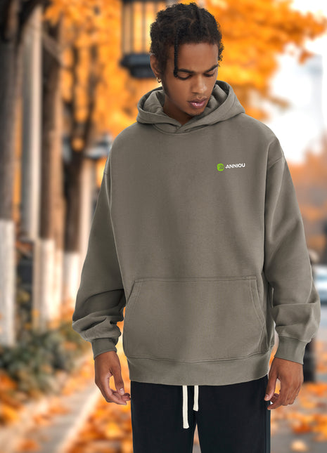 mens 450gsm heavyweight hoodie