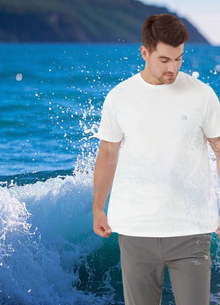 mens moisture wicking sun protection tee