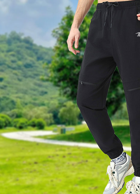 mens outdoor quick dry athletic joggers