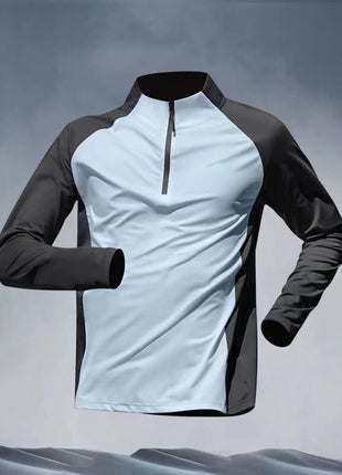 men's quick drying breathable swim shirt