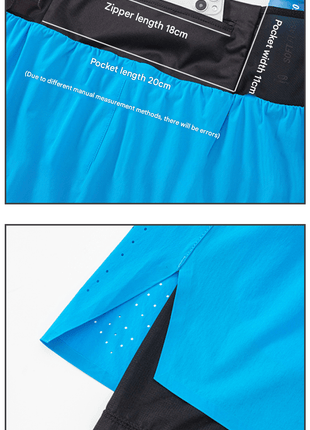 Men's 2 - in - 1 Trail Shorts - Sidiou Group