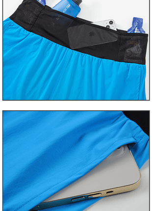 Men's 2 - in - 1 Trail Shorts - Sidiou Group