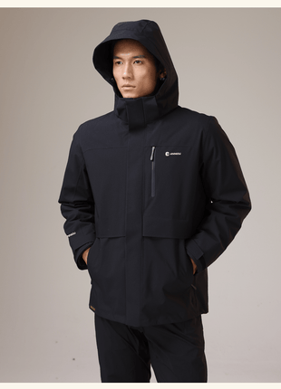 Men's 3 - in - 1 Removable Down Ski Coat - Sidiou Group