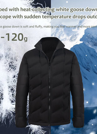Men's 3 - in - 1 Removable Down Ski Coat - Sidiou Group