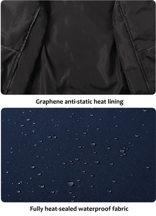 Men's 3 - in - 1 Removable Down Ski Coat - Sidiou Group
