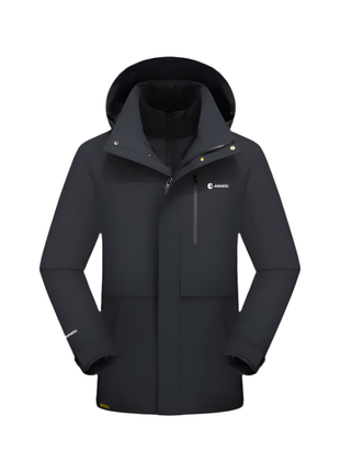 Men's 3 - in - 1 Removable Down Ski Coat - Sidiou Group