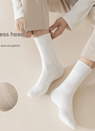 Men's Anti - Pill Seamless Cotton Socks - Sidiou Group