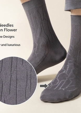 Men's Antibacterial Combed Cotton Socks - Sidiou Group