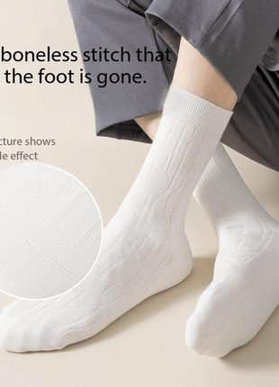 Men's Antibacterial Combed Cotton Socks - Sidiou Group