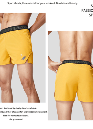 Men's Breathable Athletic Shorts - Sidiou Group