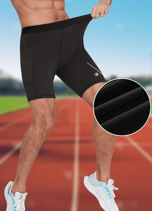 Men's Compression Running Shorts - Sidiou Group