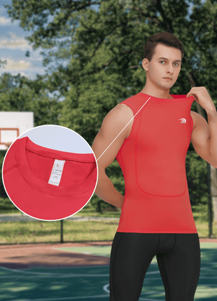 Men's Compression Sports Vest - Sidiou Group