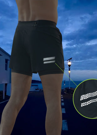 Men's Drawstring Marathon Running Shorts - Sidiou Group