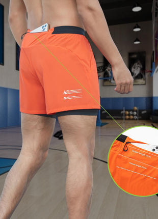 Men's Drawstring Marathon Running Shorts - Sidiou Group