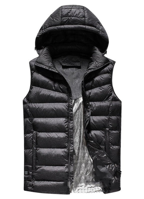Men's Hooded Heated Gilet - Sidiou Group