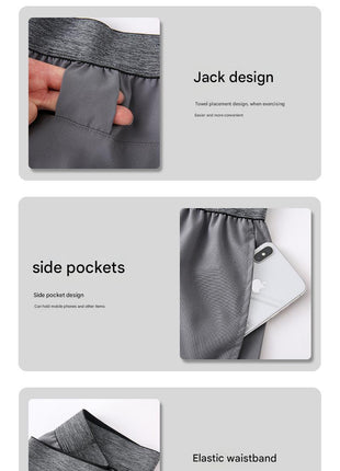 Men's Outdoor Fitness Shorts - Sidiou Group
