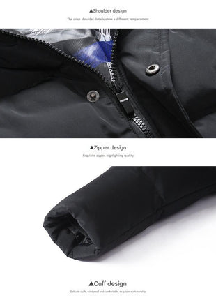 Men's Padded Down Cotton Heated Jacket - Sidiou Group