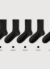 Combination 1: 5 pairs of black