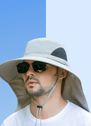 Men's Sun Protection Fishing Hat - Sidiou Group