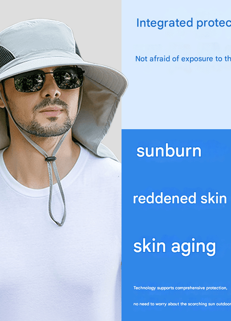 Men's Sun Protection Fishing Hat - Sidiou Group