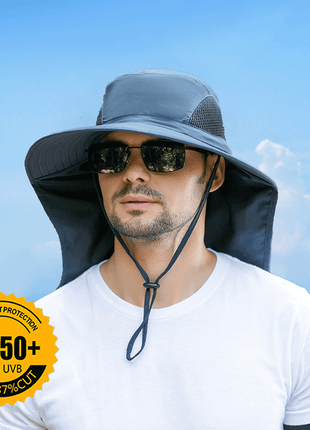 Men's Sun Protection Fishing Hat - Sidiou Group