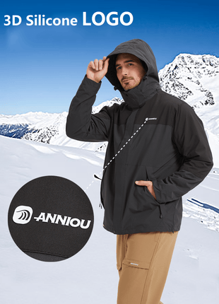 Men's Teflon 3 - in - 1 Custom Outdoor Jackets - Sidiou Group