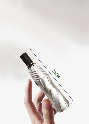 mini titanium silver portable umbrella