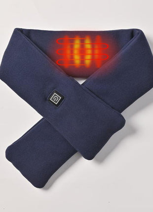 navy unisex heated scarfs